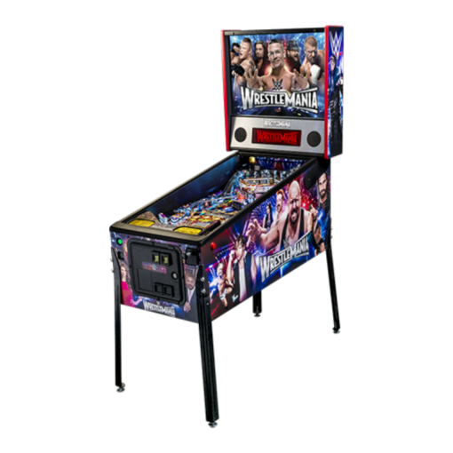 wwe wrestlemania pinball